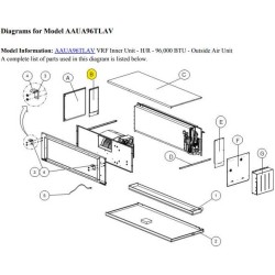 FUJITSU K9364648002  aka 9364648002 PANEL SIDE AAUA96TLAV VR2