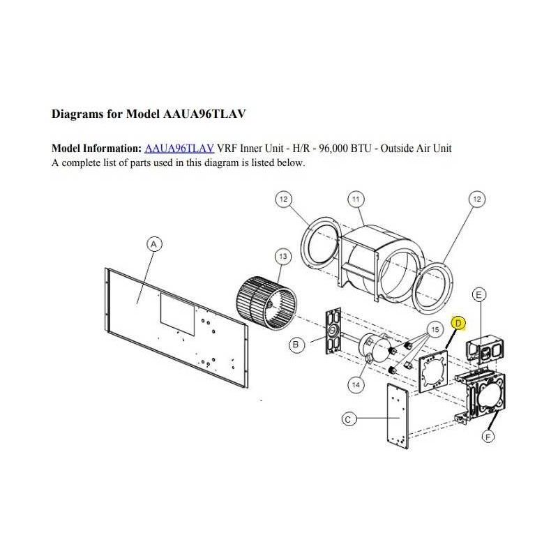 FUJITSU K9379445009 aka 9379445009 PLATE MOTOR VR2