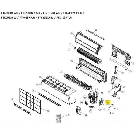 DAIKIN 2552575 CONTROL MODULE