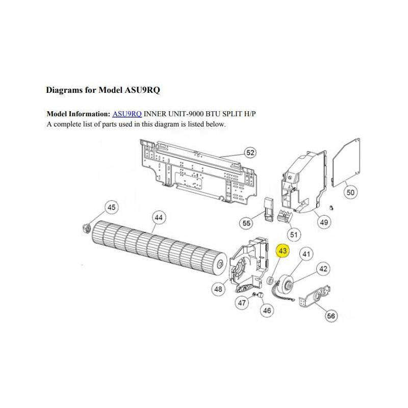FUJITSU K9313168018 aka 9313168018 CUSHION-NR MOTOR RACi+