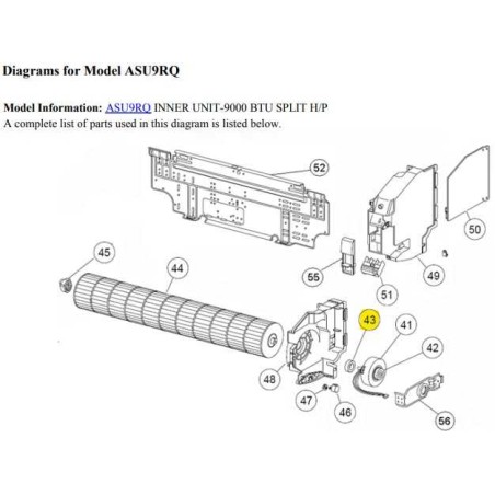 FUJITSU K9313168018 aka 9313168018 CUSHION-NR MOTOR RACi+