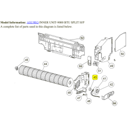 FUJITSU K9313168018 aka 9313168018 CUSHION-NR MOTOR RACi+