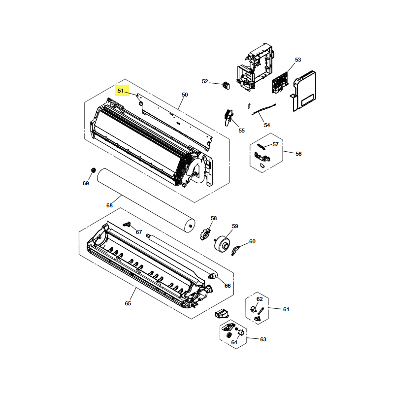 FUJITSU K9386975001 aka 9386975001 Rear panel