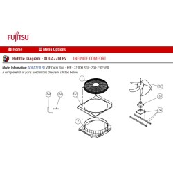 FUJITSU k9602663002 aka 9602663002 MOTOR DC BRUSHLESS 72/96 VII MFE-E4TVM DMUB8D1FG 340V 700W