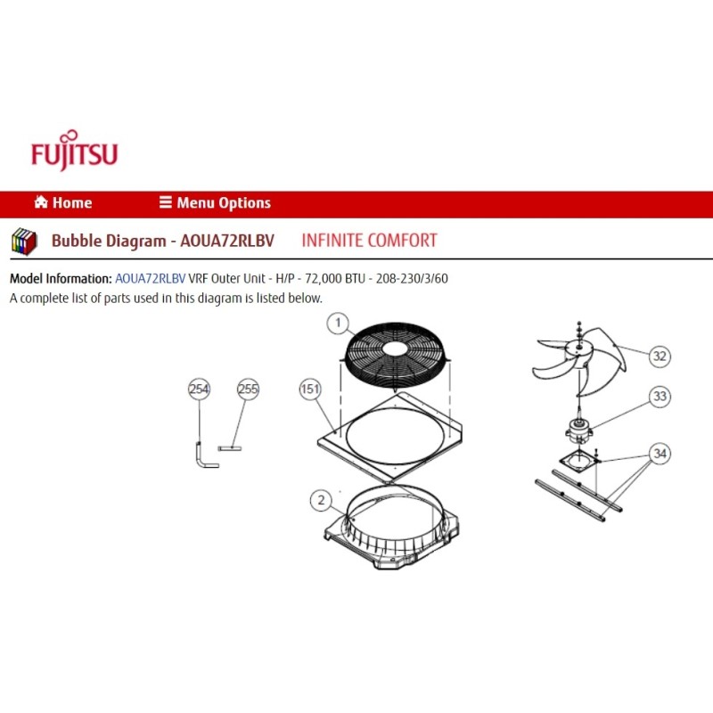 FUJITSU k9602663002 aka 9602663002 MOTOR DC BRUSHLESS 72/96 VII MFE-E4TVM DMUB8D1FG 340V 700W