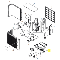 FUJITSU K9709689967 aka 9709689967 Main PCB (09 model)