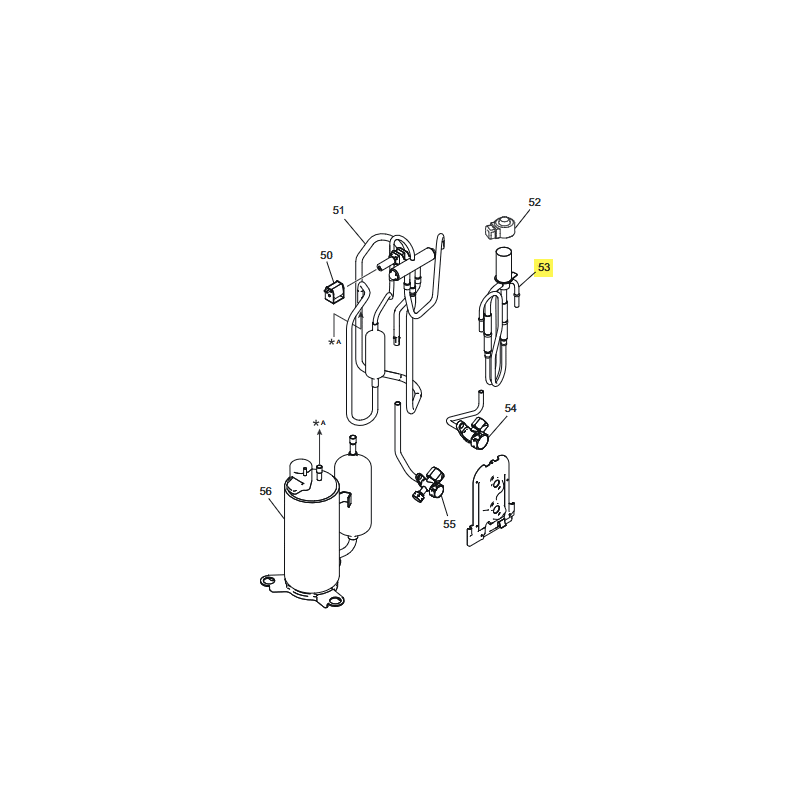 FUJITSU K9322403001 aka 9322403001 Pulse motor valve assy