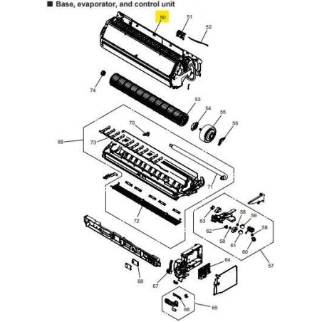FUJITSU K9323532199 aka 9323532199 EVAPORATOR TA A2L
