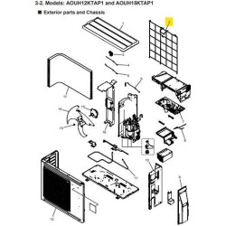 FUJITSU K9334053041 aka 9334053041 PROTECTIVE NET P537 G4 A2L