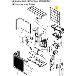 FUJITSU K9334053034 aka 9334053034 PROTECTIVE NET P538 G4 A2L