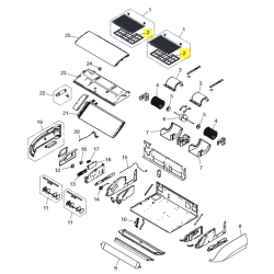 FUJITSU K9383342011 aka 9383342011 Air filter B