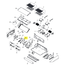 FUJITSU K9712452039 aka 9712452039 Power supply PCB