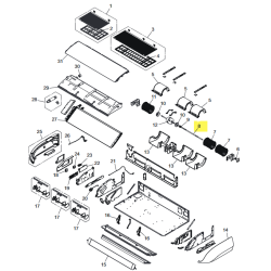 FUJITSU K9384270009 aka 9384270009 Shaft