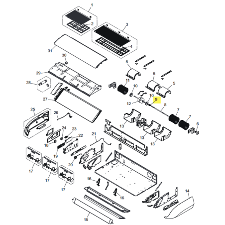 FUJITSU K 9378038011 aka 9378038011 Joint assy