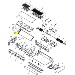 FUJITSU K9384287175 aka 9384287175 Evaporator total assy (24 model)