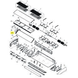 FUJITSU K9384287120  aka 9384287120 Evaporator total assy