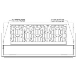 FUJITSU 86ET0001 20 x 20 Filter Base, Medium Cabinet 30k, 36k