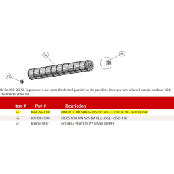 FUJITSU K9602947010 aka 9602947010 MOTOR DC BRUSHLESS RLS2 HY MFD-12TYAL DC280-340V 8P36W