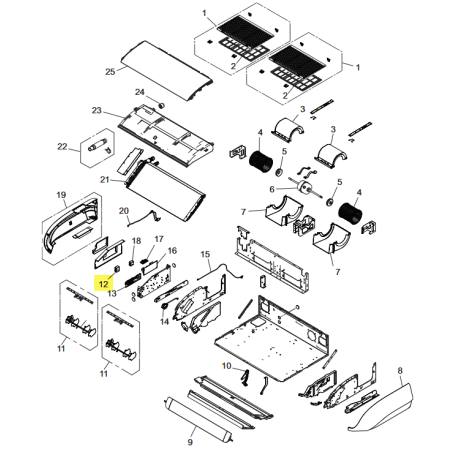 FUJITSU K9900896027 aka 9900896027 Terminal (5P)