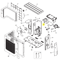 FUJITSU K9709688427 aka 9709688427 Main PCB