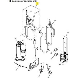FUJITSU K9384970008 aka 9384970008 VALVE 4 WAY A2L