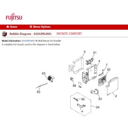 FUJITSU K9711147011 DISPLAY PCB HY K18RB-1800HSE-D0