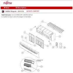 FUJITSU K9312966035 AIR CLEANER CARTRIDGE IAQ WSL W/FILTER ACL NRCTRG