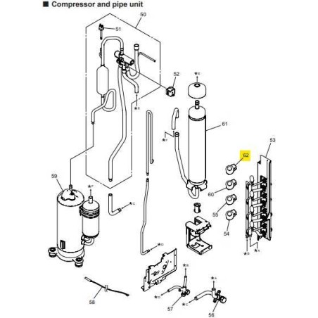 FUJITSU K9970187056 aka 9970187056 COIL EXPANSION VALVE CAM-MD12KG-656 L 1280 A2L