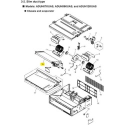FUJITSU K9380682769 aka 9380682769 EVAPORATOR TA A2L