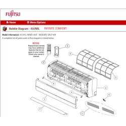 FUJITSU K9316562011 AIR FILTER 9/12RL HY