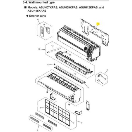 FUJITSU K9388142005 aka 9388142005 BRACKET PANEL ASUH** H602 SGCC-Z-NC-X Z08 T0.6