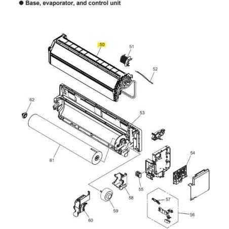 FUJITSU K9387593846 aka 9387593846 EVAPORATOR TA A2L