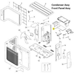 FUJITSU K9709687291 aka 9709687291 INVERTER CONTROL PCB H12LBTA(U)-A02-02-SV with KIT N