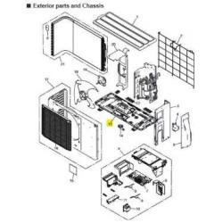 FUJITSU K9709687314 aka 9709687314 INVERTER PCB H09LJTB(U)-A01-01-SV with KIT N