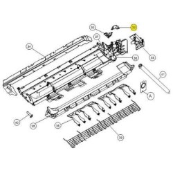 FUJITSU K9332859003 aka 9332859003 HOLDER MOTOR L/R HF 9~15RLF1