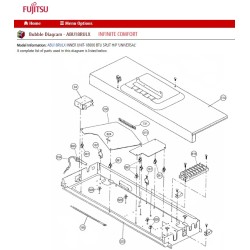 FUJITSU K0600239534 FUSE 3.15A 250V AB/AUU 3.15A 250V H1 MT3 20mm PIGTAIL FUSE AWU24CXQ/RXQ