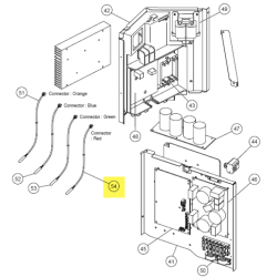 FUJITSU K9900462017 aka 9900462017 THERMISTOR HEAT EXCH KTM-34I-F13-2 RLXS