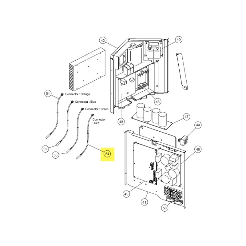 FUJITSU K9900462017 aka 9900462017 THERMISTOR HEAT EXCH KTM-34I-F13-2 RLXS