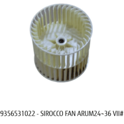 FUJITSU K9356531022 aka 9356531022 SIROCCO FAN ARUM24 36 VII