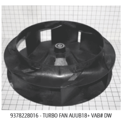 FUJITSU K9378228016 aka 9378228016 TURBO FAN AUUB18 VAB DW
