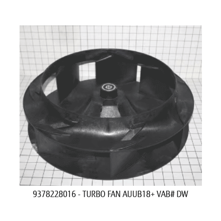 FUJITSU K9378228016 aka 9378228016 TURBO FAN AUUB18 VAB DW