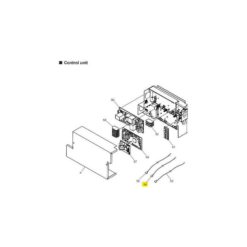 FUJITSU K9901014055 aka 9901014055 THERMISTOR PIPE EP6M513NT-20B023 A2L