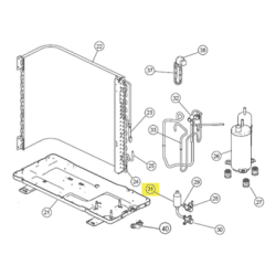 FUJITSU K9317366014 aka 9317366014 VALVE 3 WAY ASSY 9RLFW