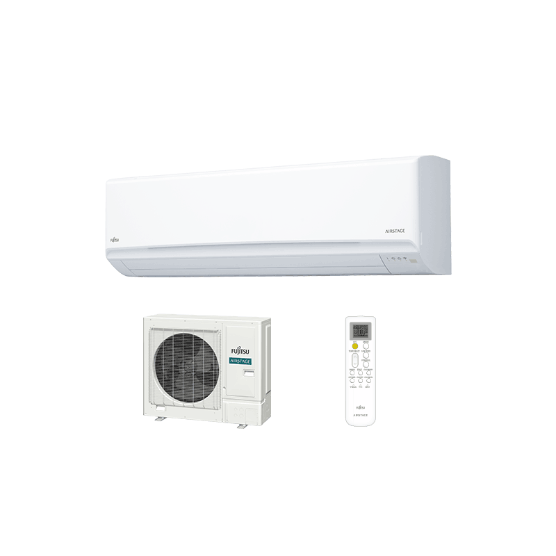 FUJITSU 36KPAS1 36,000 BTU 21 SEER2 Altair 500 R32 Heat Pump & Air Conditioner Ductless Mini Split ASUH36KPAS / AOUH36KPAS1