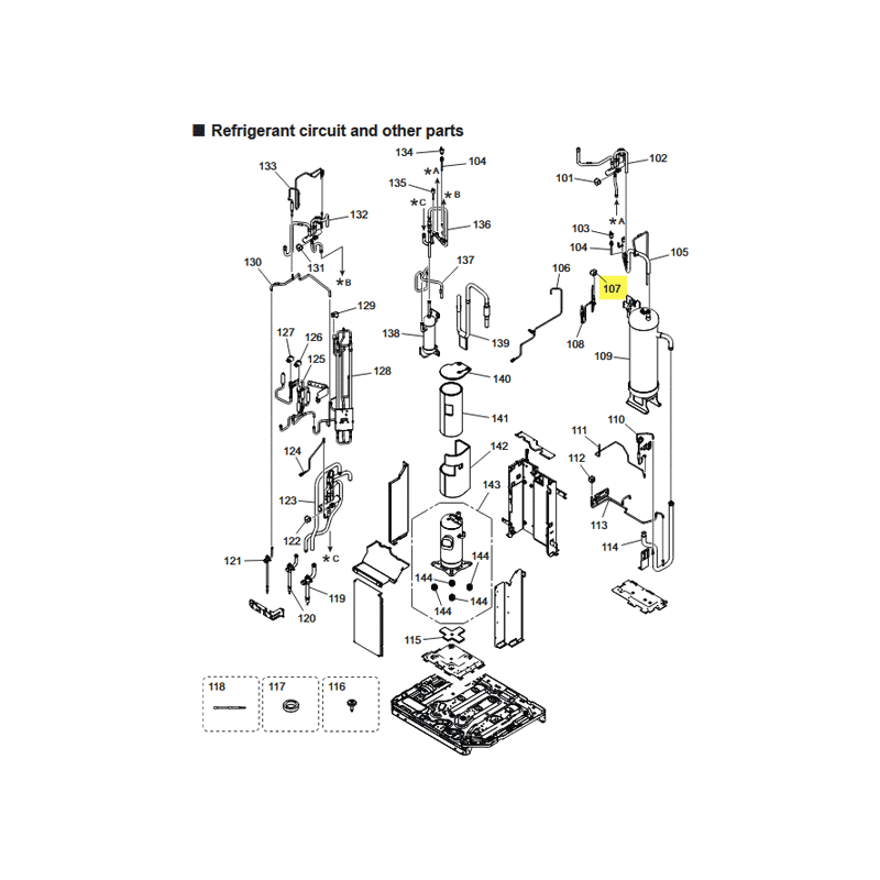 FUJITSU K9970044106 aka 9970044106 SOLENOID VPV-MOAQ522E1