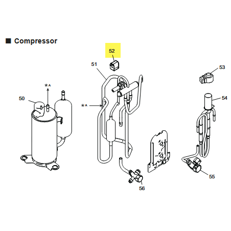 FUJITSU K9970048036 aka 9970048036 SOLENOID SQ A21115 000115 A2L