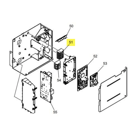 FUJITSU K9900896058 aka 9900896058 TERMINAL BLOCK HP T3063 12 5P L3S1 A2L