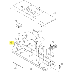 FUJITSU K9900826055 aka 9900826055 THERMISTOR ROOM ED2F103AR-20B006 ABU HVAB