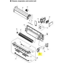 FUJITSU K9388946009 aka 9388946009 Motor cover