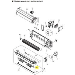 FUJITSU K9388935003 aka 9388935003 Vertical louver